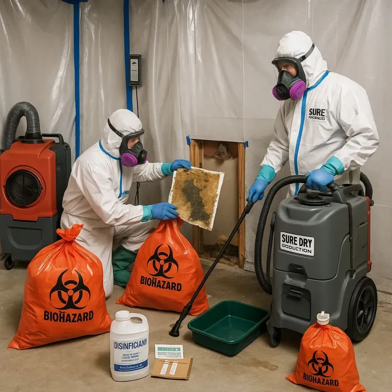 Contaminated Water Handling Protocols process in Vermillion, SD
